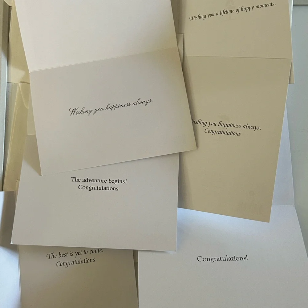 Lot of 11 Wedding Themed Cards (Bundle‎ of 11 cards / new) Palm Press 🤵⛪👰